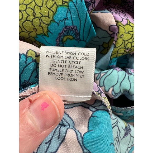 Josie Natori Boheme Wanderlust Pants Size S Polyester Spandex Floral - Picture 9 of 10